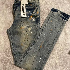 Purple brand skinny jeans